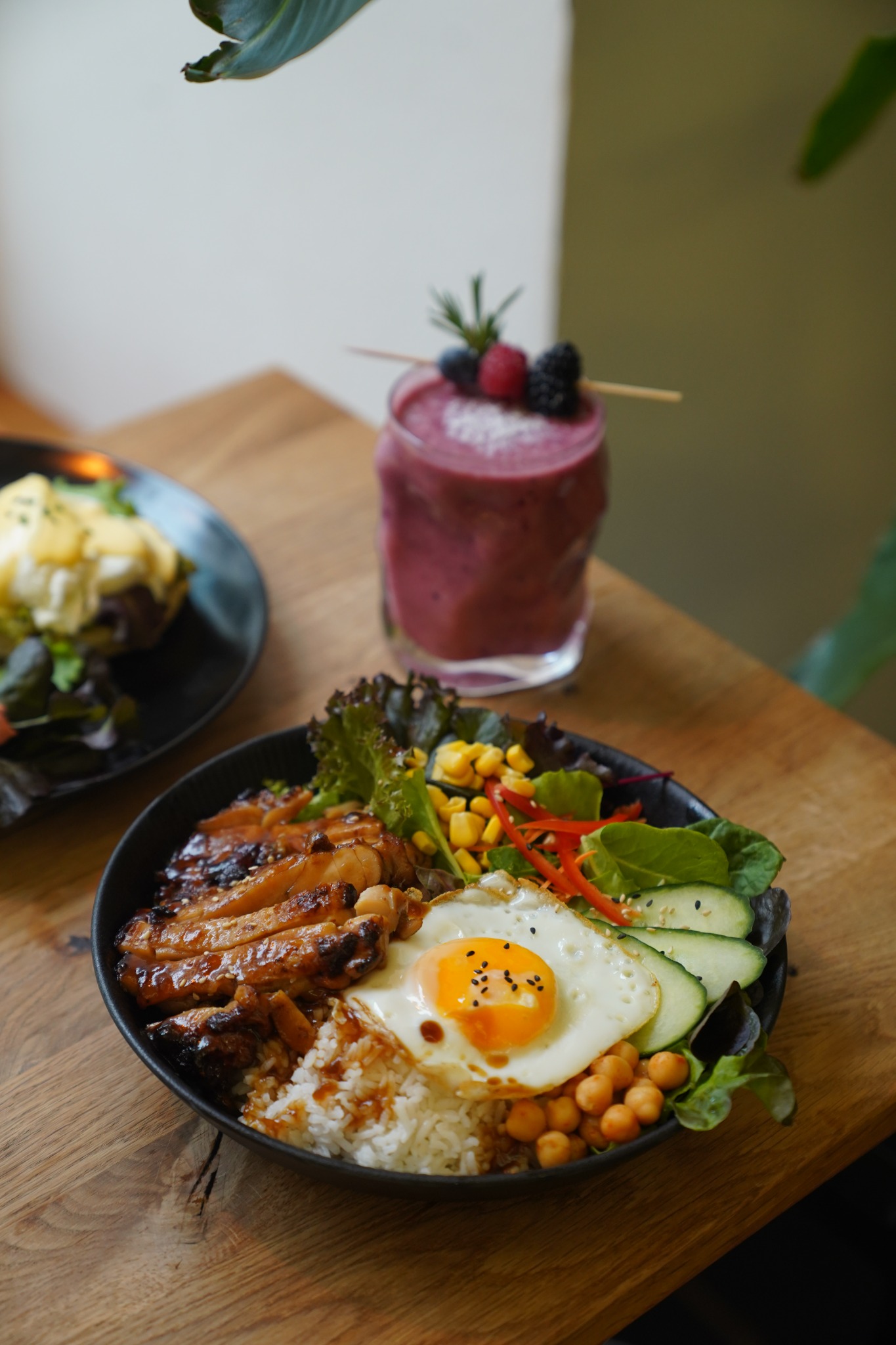 Teriyaki Bowl mit Ei